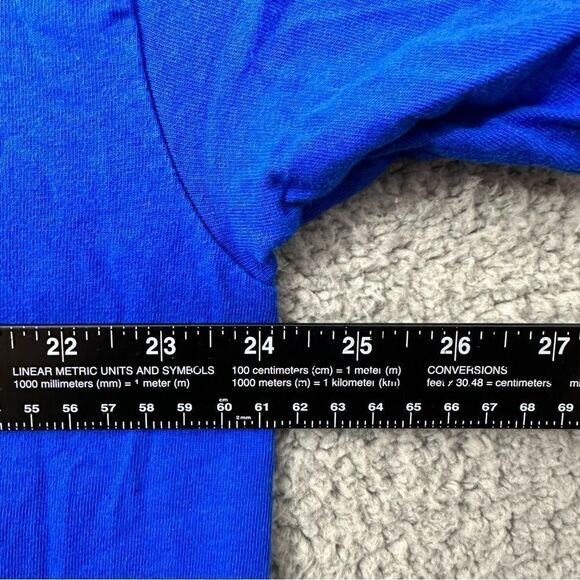 VTG Chicago Cubs Shirt Men XL MLB Big Logo Blue Short Sleeve‎ Delta  Tee - Picture 10 of 11